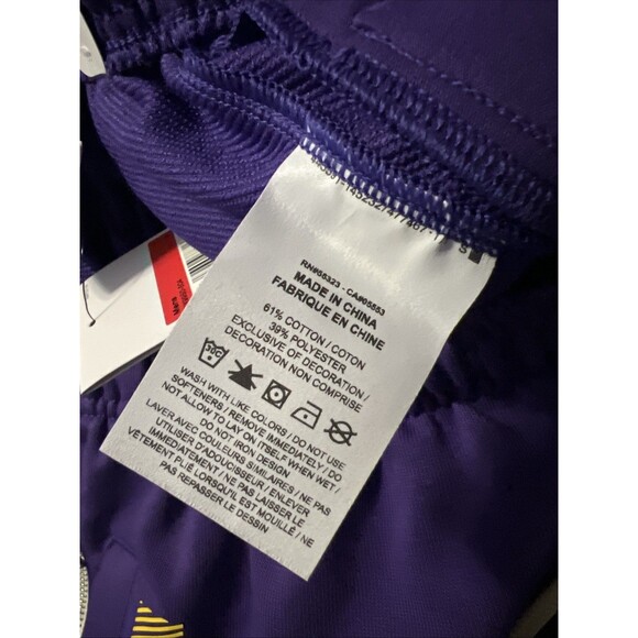 LARGE Los Angeles Lakers Standard Issue Courtside Men's Nike Dri-FIT NBA Shorts - Picture 2 of 9